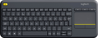 Клавиатура Logitech K400 Plus (черный, нет кириллицы) - фото