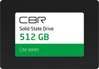 SSD CBR Lite 512GB SSD-512GB-2.5-LT22 - фото