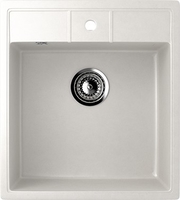 Кухонная мойка Ulgran U-406 (341 ультра-белый) - фото