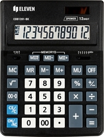 Бухгалтерский калькулятор Eleven Business Line CDB1201-BK (черный) - фото