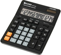 Бухгалтерский калькулятор Eleven SDC-554S (черный) - фото