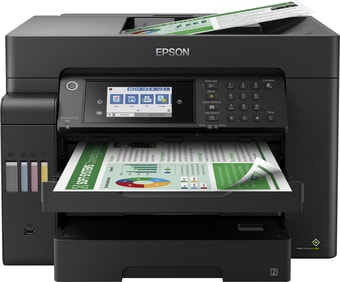 МФУ Epson L15150 (ресурс стартовых контейнеров 7500/6000, контейнер 008) - фото