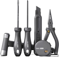 Набор домашнего мастера Deli HT0006 (6 предметов) - фото