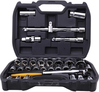 Набор трещотка с головками Deli DL1032 (32 предмета) - фото