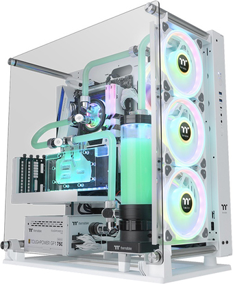 Корпус Thermaltake Core P3 TG Pro Snow CA-1G4-00M6WN-09 - фото
