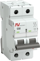 Выключатель автоматический EKF Averes AV-6 2P 32A (C) 6kA mcb6-DC-2-32C-av - фото