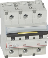 Выключатель автоматический Legrand DX3 3P C 125A 16kA 4.5M 409282 - фото