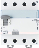Устройство защитного отключения Legrand TX3 4P 25A 30мA 10kA 4M 403008 - фото