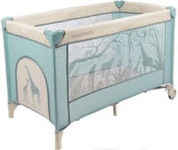 Манеж-кровать Amarobaby Multiform Safari AMARO-26MSA-Ze (зеленый) - фото