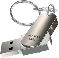 USB Flash Maxvi MR 128GB (серебристый) - фото