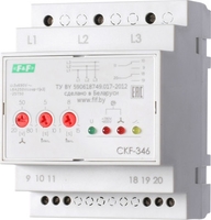 Реле контроля фаз Евроавтоматика F&F CKF-346 EA04.004.002 - фото