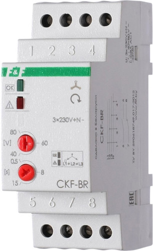 Реле контроля фаз Евроавтоматика F&F CKF-BR EA04.002.003 - фото