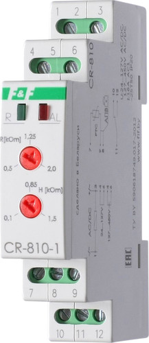 Реле тепловое Евроавтоматика F&F CR-810-1 EA05.002.002 - фото