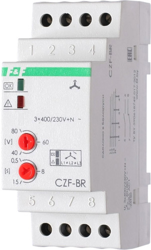 Реле контроля фаз Евроавтоматика F&F CZF-BR EA04.001.003 - фото