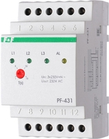 Реле контроля фаз Евроавтоматика F&F PF-431 EA04.005.001 - фото