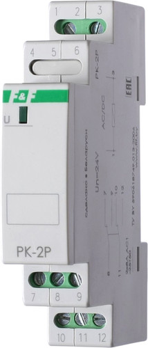 Реле промежуточное Евроавтоматика F&F PK-2P/230 EA06.001.009 - фото