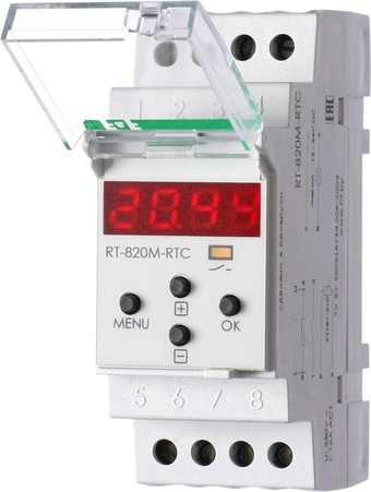 Реле температуры Евроавтоматика F&F RT-820M-RTC EA07.001.020 - фото