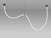 Подвесная люстра Kinklight Венди 08031-300.19 (черный) - фото