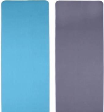 Коврик Atemi AYM13B (серый/голубой) - фото