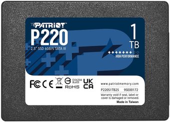 Patriot P220 1TB P220S1TB25 - фото