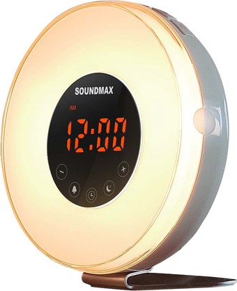 Световой будильник Soundmax SM-1596 - фото