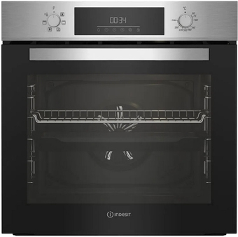 Электрический духовой шкаф Indesit IFE 3644 IX - фото