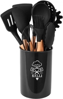 Набор кухонный KELLI KL-01120 (черный) - фото