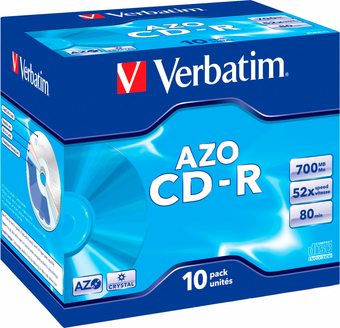 CD-R диск Verbatim 700Mb 52x 43327 (10 шт.) - фото