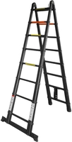 Лестница-трансформер RockForce RF-UP250-M (2x8 ступеней) - фото