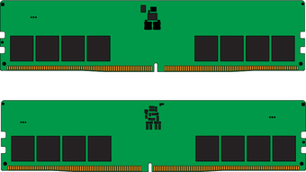 Оперативная память Kingston ValueRam 2x32ГБ DDR5 4800 МГц KVR48U40BD8K2-64 - фото