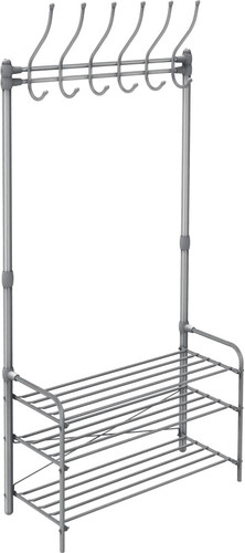 Вешалка для одежды Nika ВПШ1/МС (матовый серый) - фото