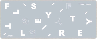 Коврик для стола A4Tech FStyler FP75 (серебристый) - фото