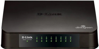 Неуправляемый коммутатор D-Link DES-1016A/E2A - фото