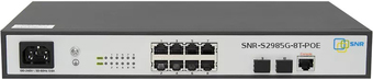 Управляемый коммутатор 2-го уровня SNR SNR-S2985G-8T-POE - фото