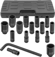 Набор головок слесарных FORSAGE F-4166A-5MPB - фото