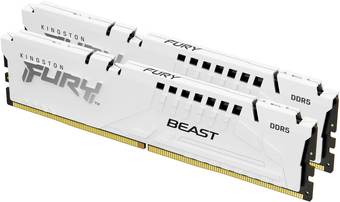 Оперативная память Kingston FURY Beast 2x16ГБ DDR5 5600МГц KF556C40BWK2-32 - фото