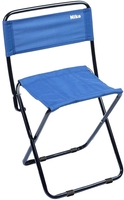Стул Ника Походный со спинкой ПС1 (синий) - фото