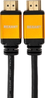 Кабель Rexant HDMI - HDMI 17-6004 (2 м, черный) - фото