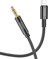 Кабель Hoco UPA19 Lightning - 3.5 мм (1 м, черный) - фото