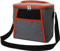 Термосумка Ecos PC2207 104569 12л (серо-оранжевый) - фото
