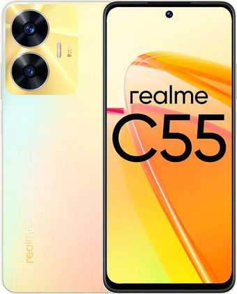 Смартфон Realme C55 8GB/256GB с NFC международная версия (перламутровый) - фото