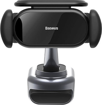 Держатель для смартфона Baseus T-Space Solar Electric Car Mount C40351300111-00 - фото