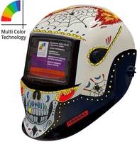 Сварочная маска Aurora A-777 (Skeleton Fire) - фото