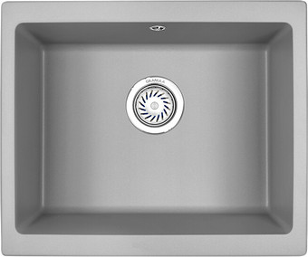 Кухонная мойка Granula GR-5551 (алюминиум) - фото