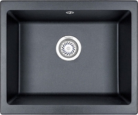 Кухонная мойка Granula GR-5551 (шварц) - фото