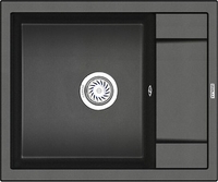 Кухонная мойка Granula GR-6002 (черный) - фото