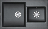 Кухонная мойка Granula GR-8201 (шварц) - фото
