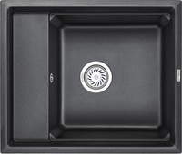 Кухонная мойка Granula KS-6004 (черный) - фото