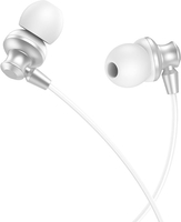 Наушники Hoco M98 (серебристый/белый) - фото