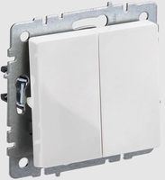 Выключатель проходной IEK Brite ВС10-2-6-БрБ - фото